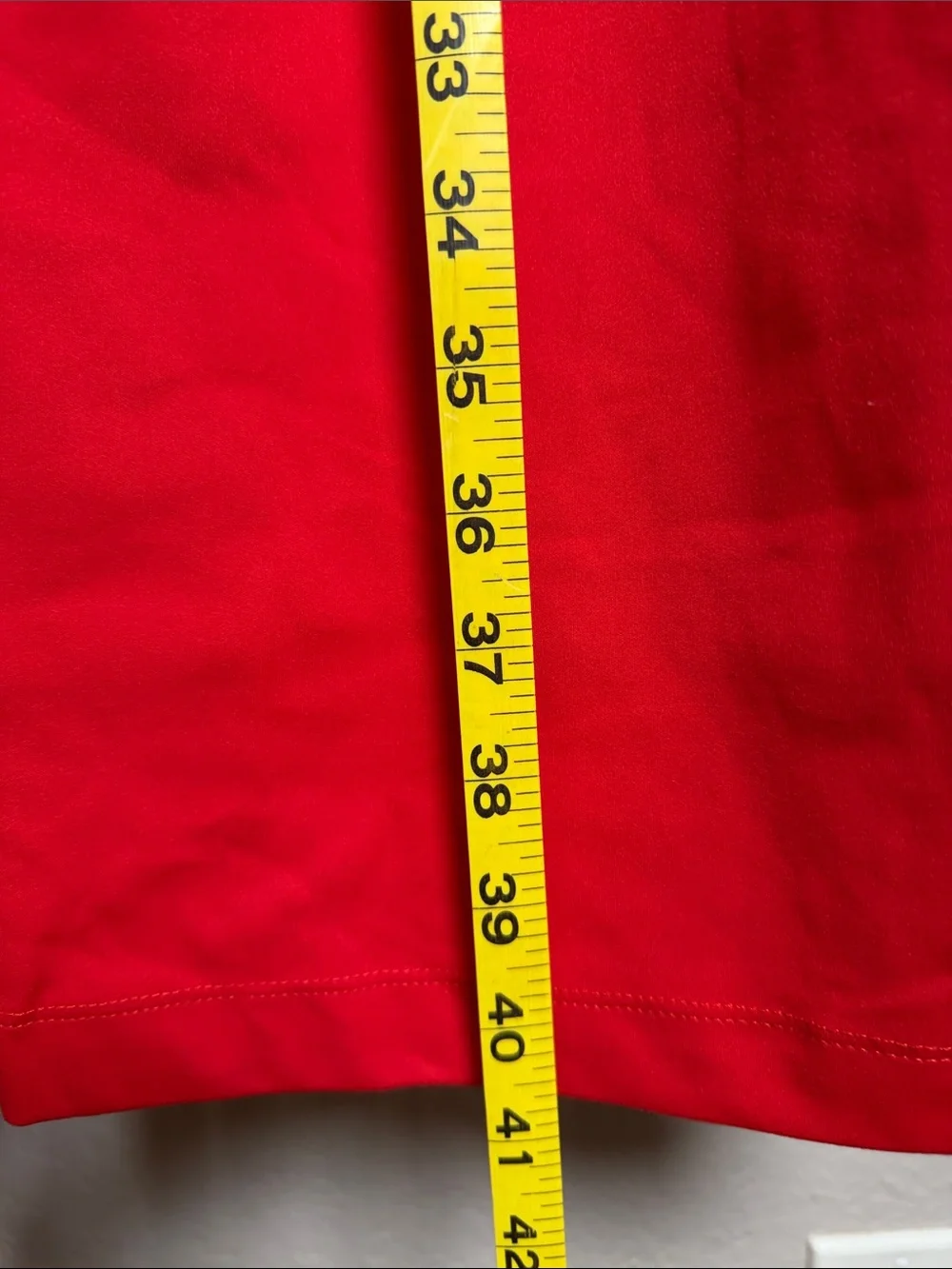 HALARA Wide-Leg Red High-Waist Trousers